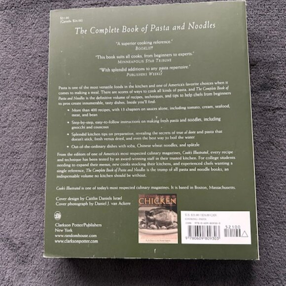 The Complete Book of Pasta and Noodles - Picture 5 of 5